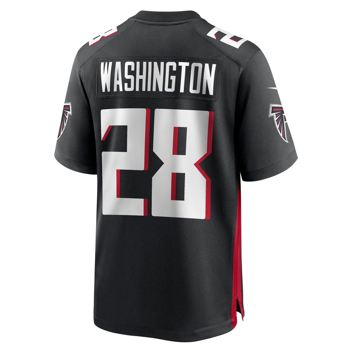 Carlos Washington Atlanta Falcons Nike Game Jersey - Black
