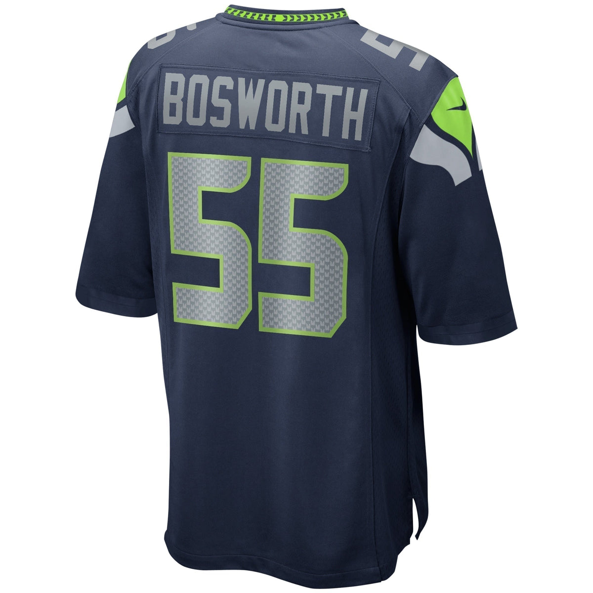 Brian Bosworth Seattle Seahawks Nike Game Retired Jersey - College Navy