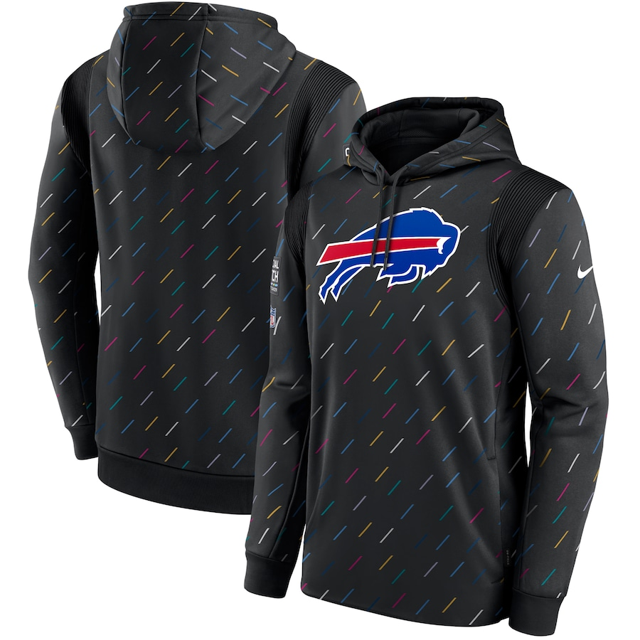 Men's Buffalo Bills NFL 2021 Salute to Service Hoodie1 Black