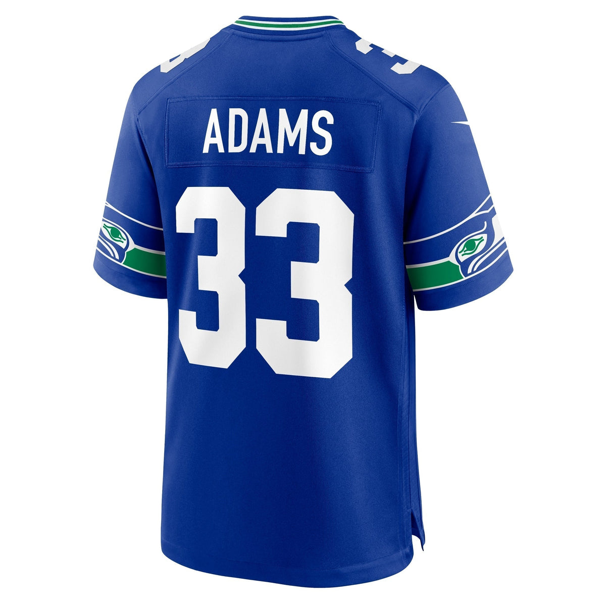 Jamal Adams Seattle Seahawks Nike Throwback Game Jersey - Royal