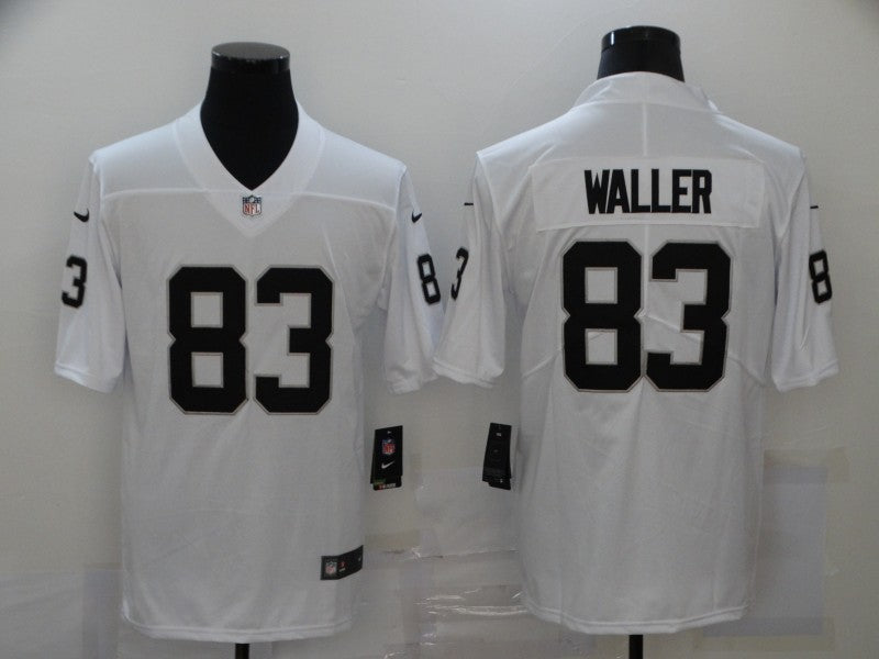 Men's Las Vegas Raiders Darren Waller #83 White Game Jersey1