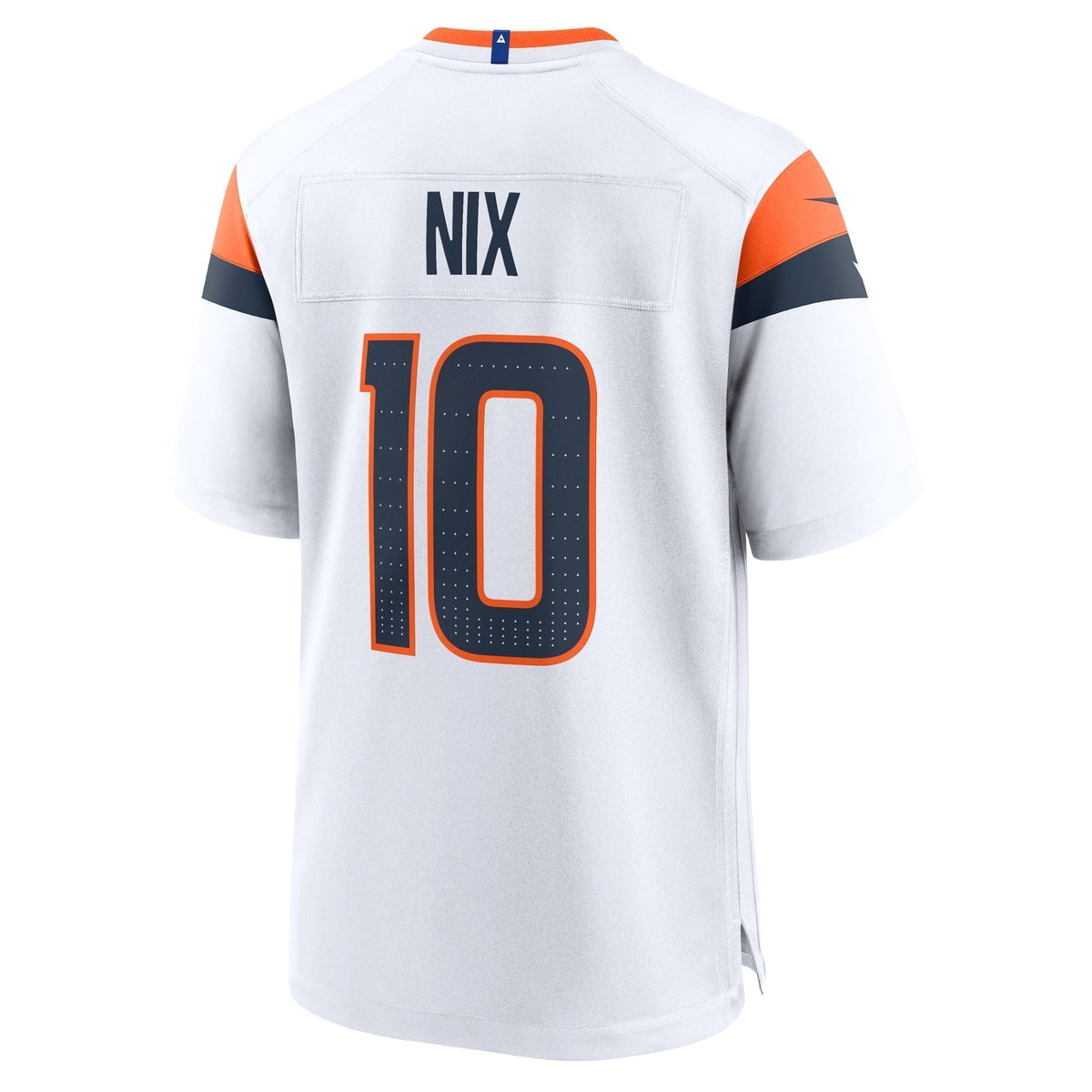 Bo Nix Denver Broncos Nike Game Jersey - White