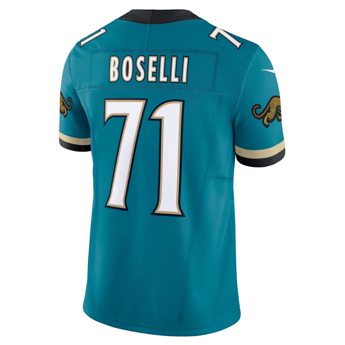 Tony Boselli Jacksonville Jaguars Nike Prowler Throwback Vapor F.U.S.E. Limited Retired Jersey - Teal