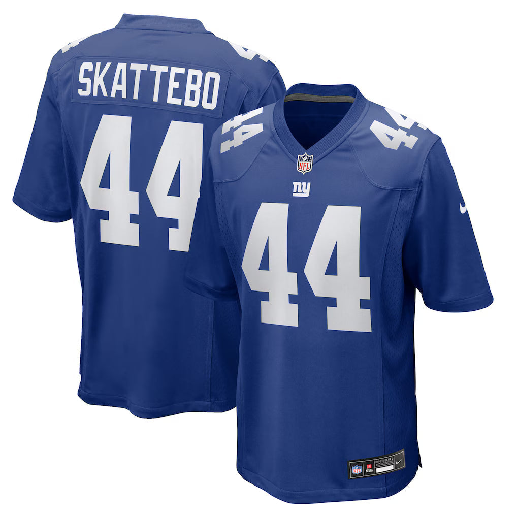 Cam Skattebo New York Giants Jersey - Royal Blue