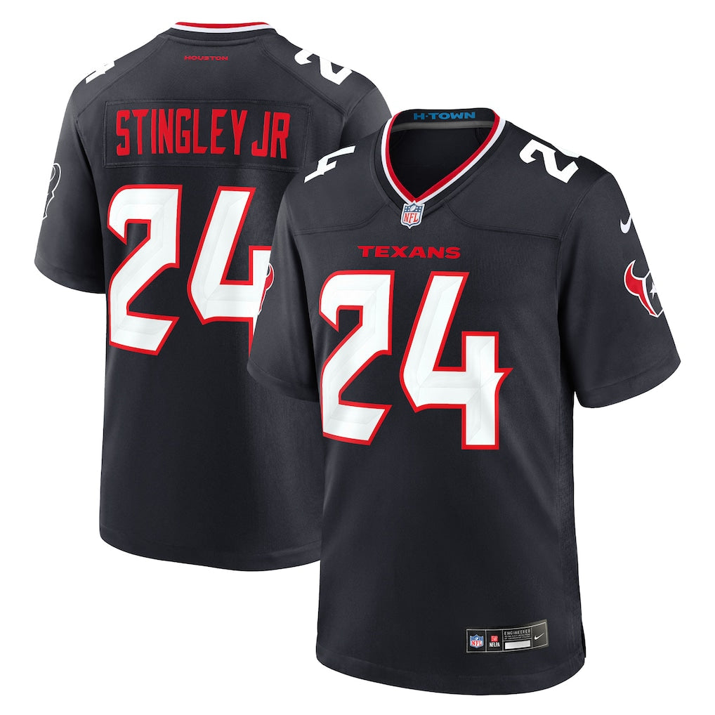 Derek Stingley Jr. Houston Texans Jersey - Navy