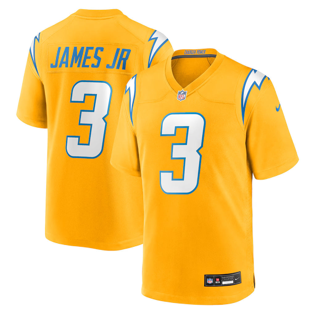 Derwin James Jr. Los Angeles Chargers Alternate Charger Power Jersey - Gold