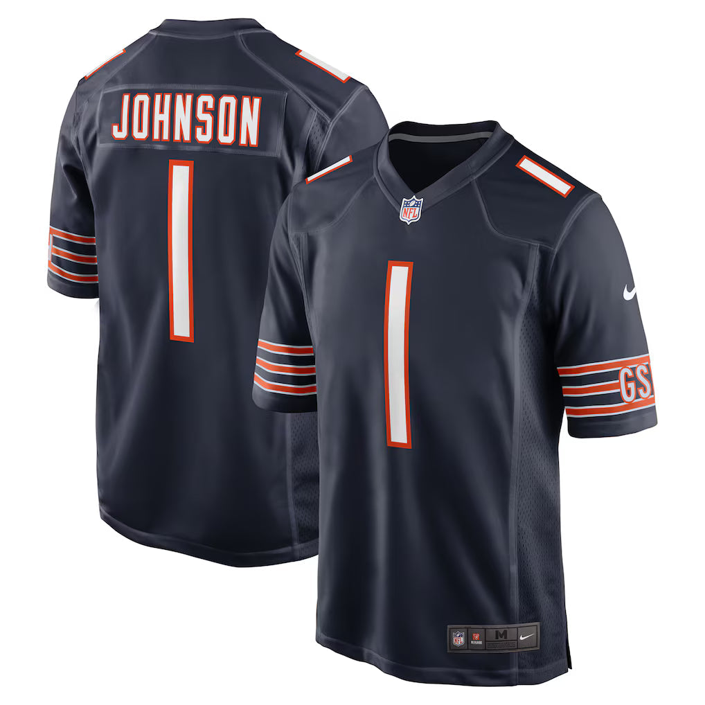 Jaylon Johnson Chicago Bears Jersey - Navy