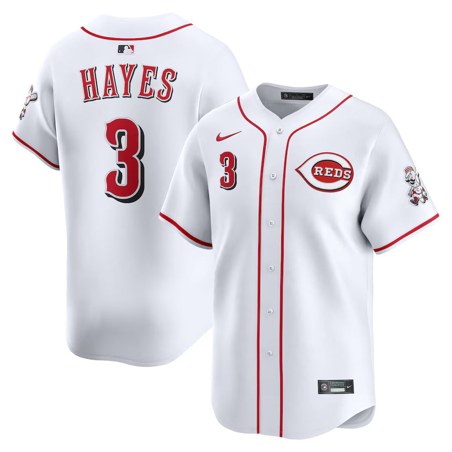 Ke'Bryan Hayes Cincinnati Reds Home Jersey - White