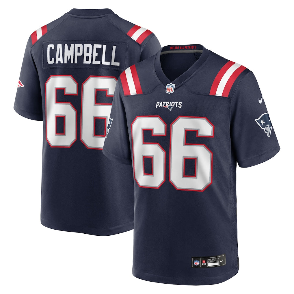 Will Campbell New England Patriots Jersey - Navy