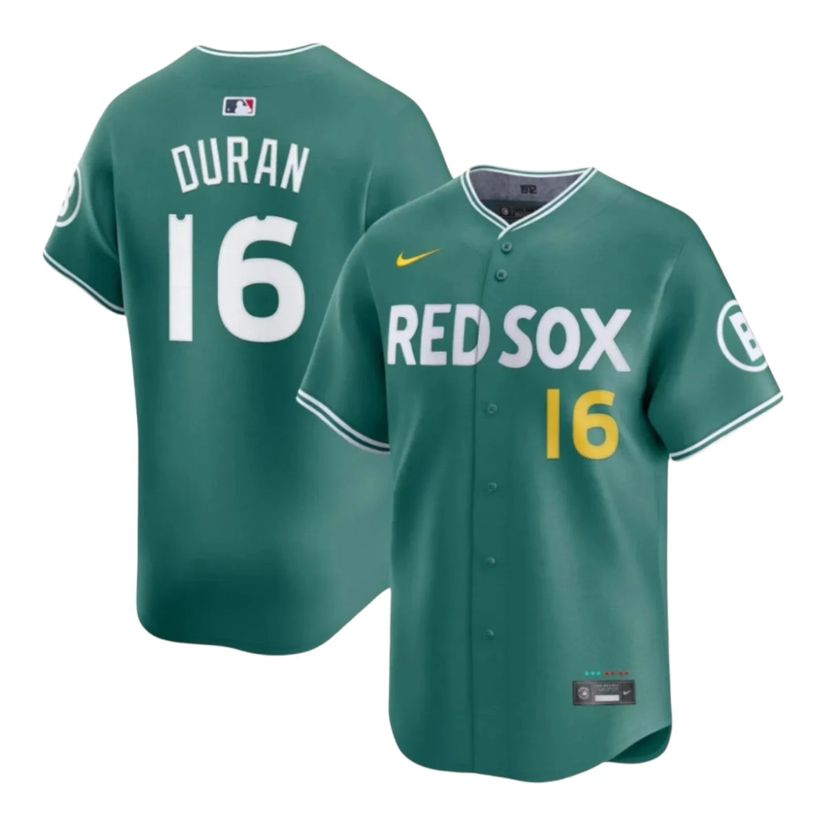 Jarren Duran Boston Red Sox City Connect Jersey – Green