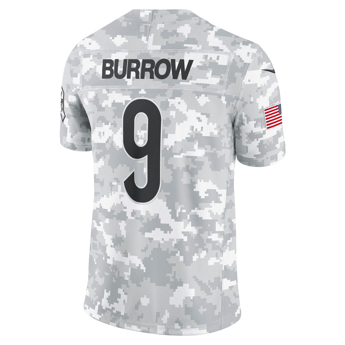 Joe Burrow Cincinnati Bengals Nike 2024 Salute to Service Limited Jersey - Arctic Camo
