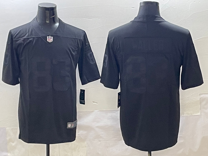 Men's Las Vegas Raiders Darren Waller #83 Black Player Jersey
