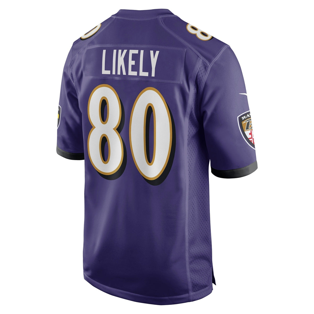 Isaiah Likely Baltimore Ravens Nike   Game Jersey - Purple