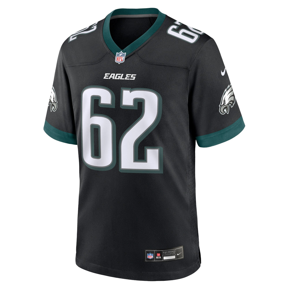 Jason Kelce Philadelphia Eagles Nike Alternate Game Jersey - Black