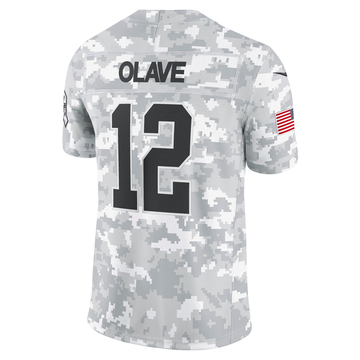 Chris Olave New Orleans Saints Nike 2024 Salute to Service Limited Jersey - Arctic Camo