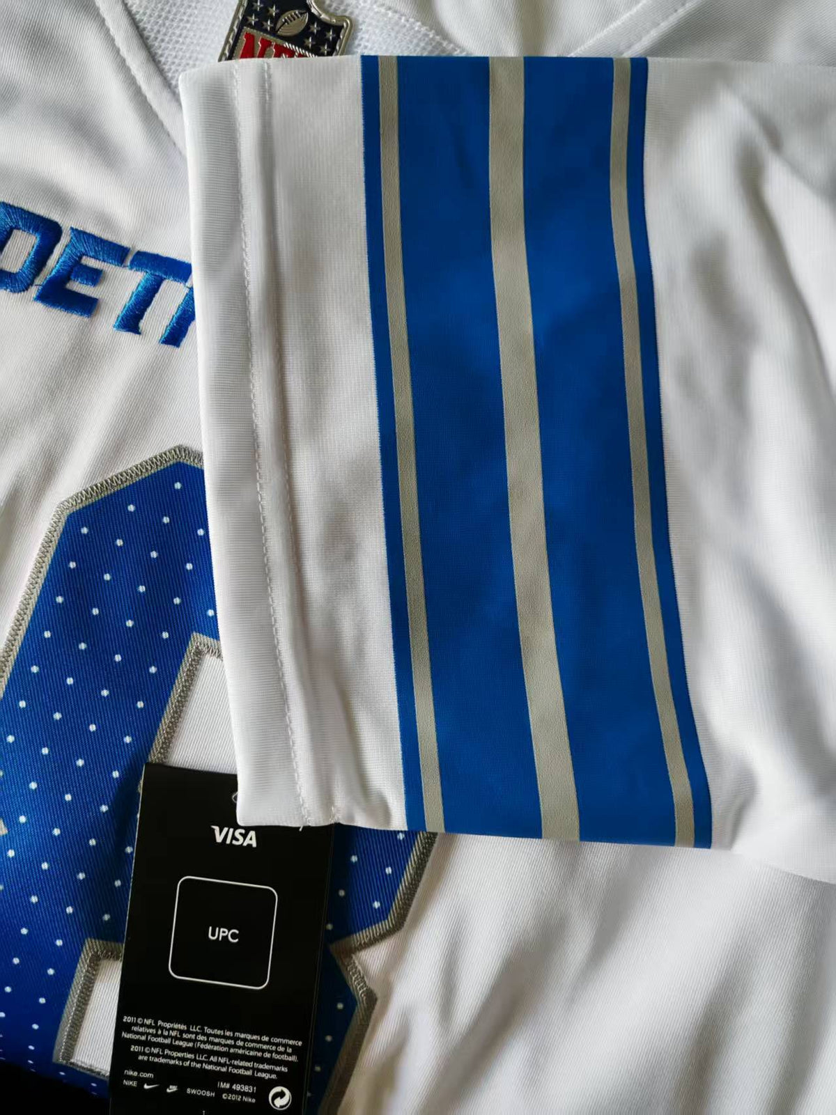 Men's Detroit Lions Isaac TeSlaa Jersey -  White