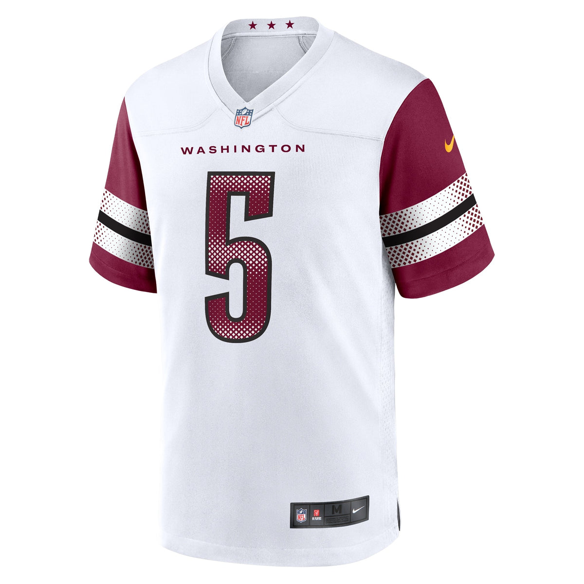 Jayden Daniels Washington Commanders Nike    Game Jersey - White