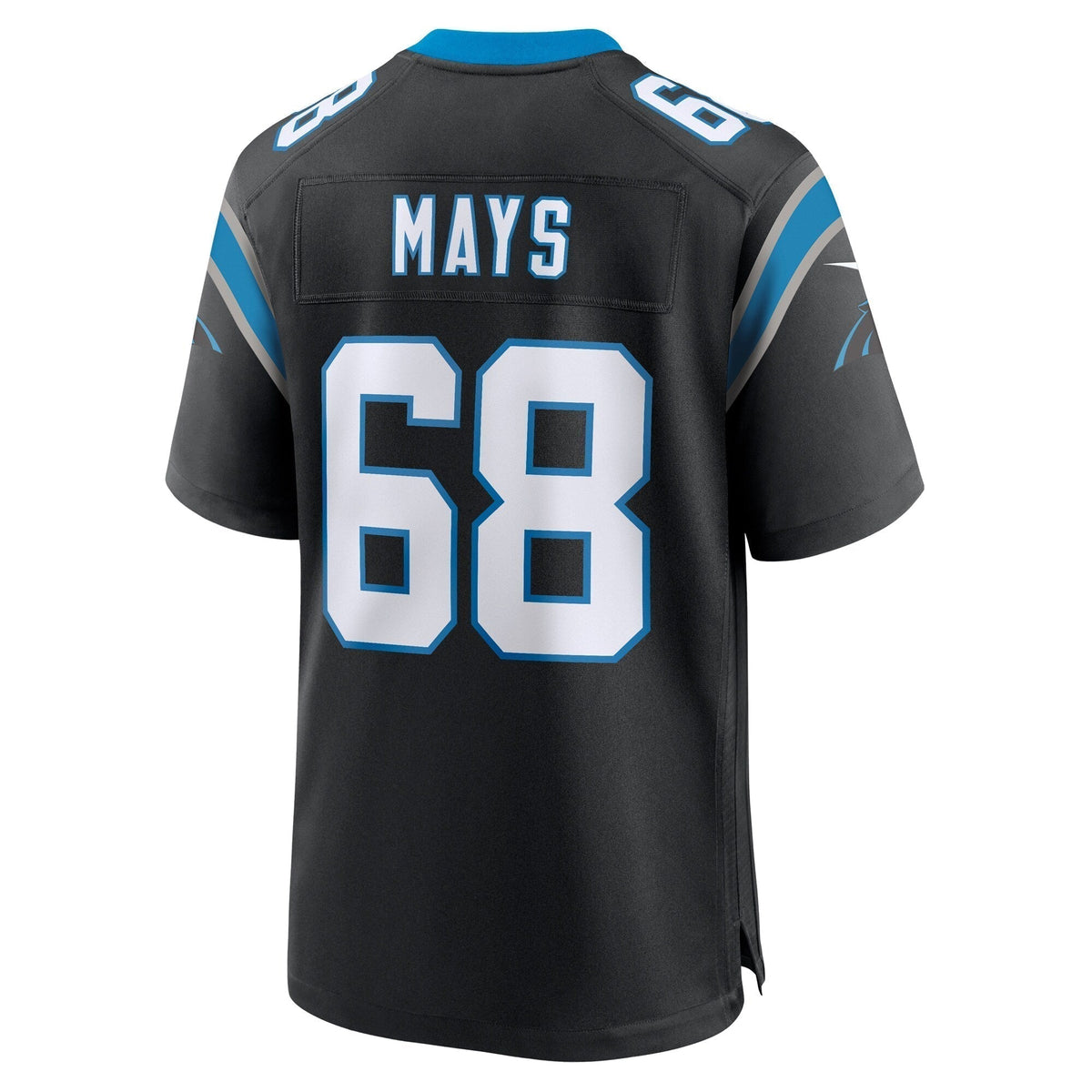 Cade Mays Carolina Panthers Nike Team Game Jersey -  Black