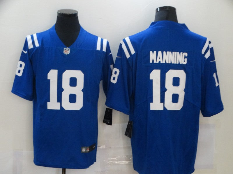 Men's Indianapolis Colts Peyton Manning #18 Blue Game Jersey1