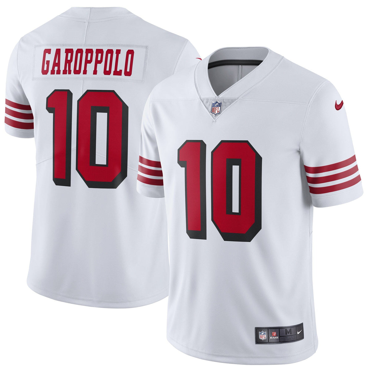 Jimmy Garoppolo San Francisco 49ers Nike Color Rush Vapor Untouchable Limited   Jersey - White