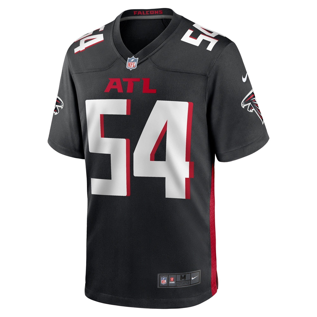 Brandon Dorlus Atlanta Falcons Nike Team Game Jersey -  Black