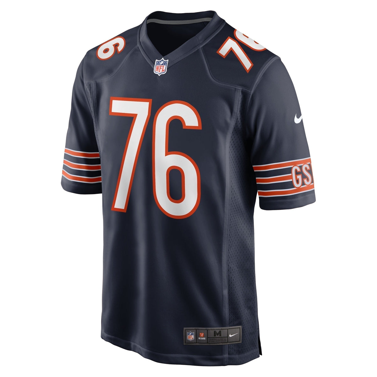 Steve McMichael Chicago Bears Nike  Retired   Game Jersey -  Navy