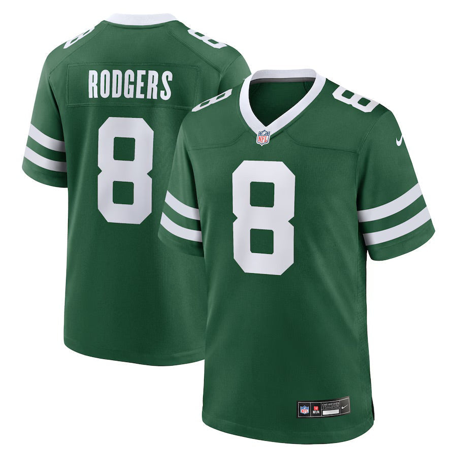 Aaron Rodgers New York Jets 2024 Jersey