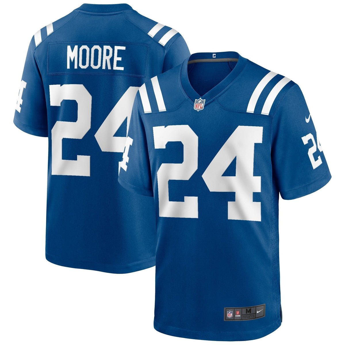 Lenny Moore Indianapolis Colts Nike Game Retired   Jersey - Royal