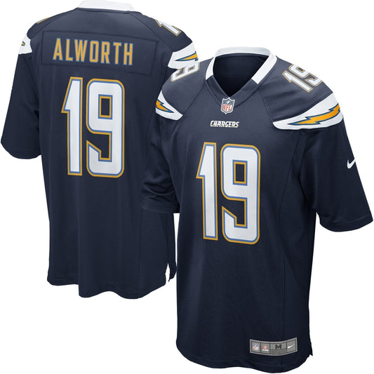 San Diego Chargers Nike Lance Alworth Gridiron Classics Retired   Game Jersey - Navy