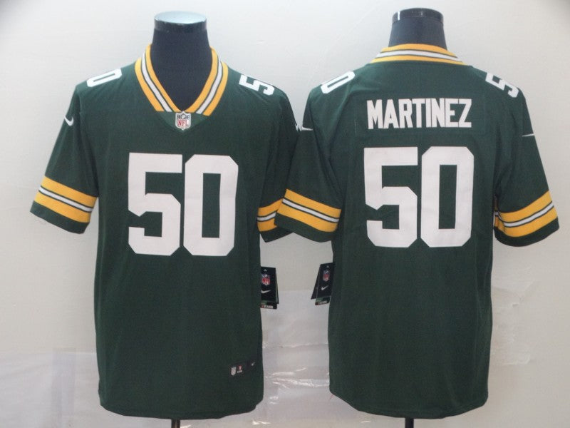 Men's Green Bay Packers Blake Martinez #50 Green Game Jersey1