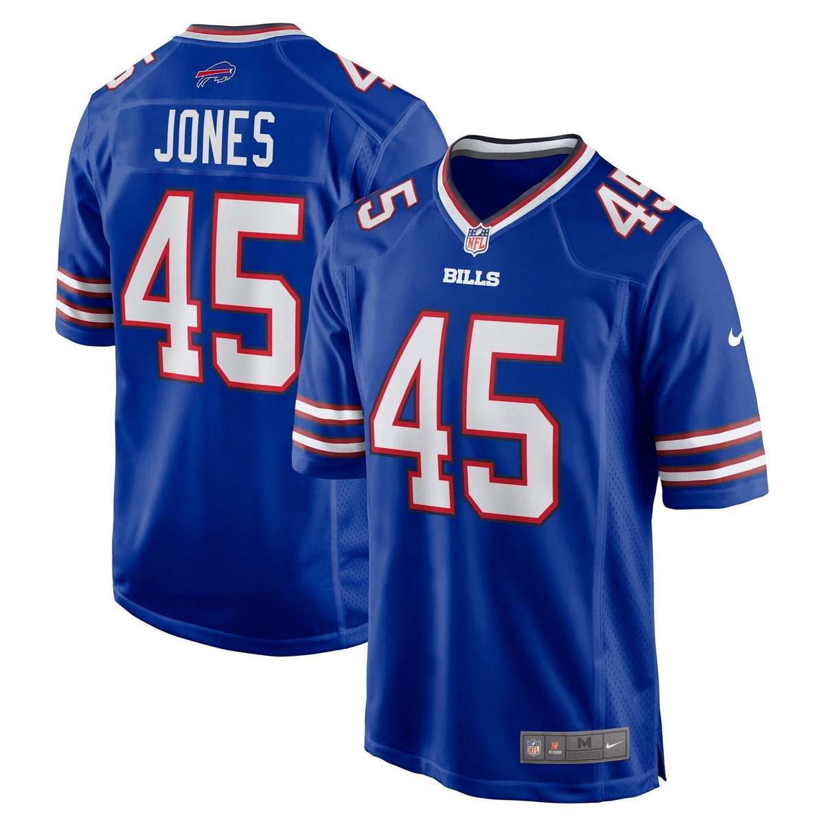 Deion Jones Buffalo Bills Nike Game Jersey -  Royal