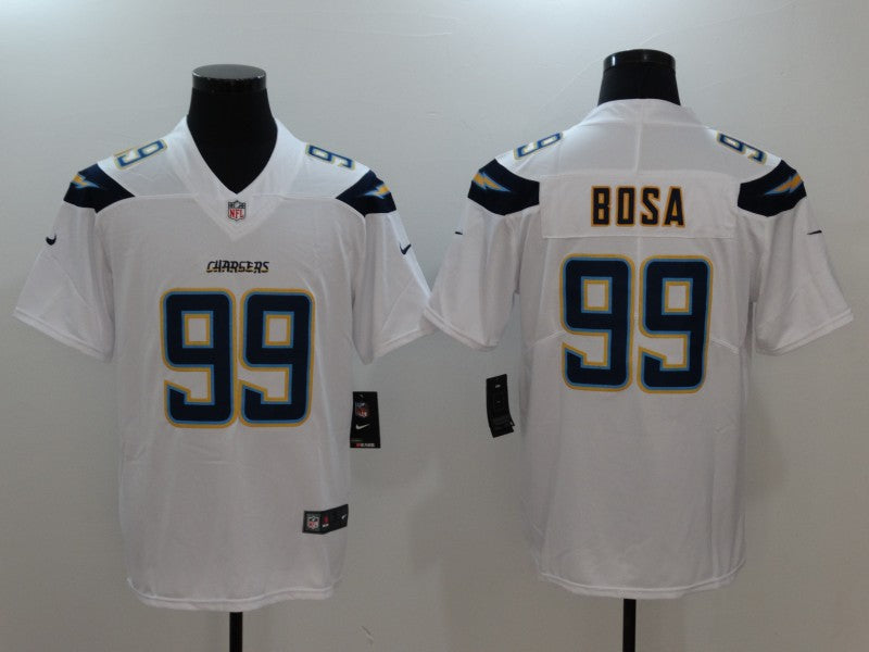 Men's Los Angeles Chargers Joey Bosa #99 White Game Jersey1