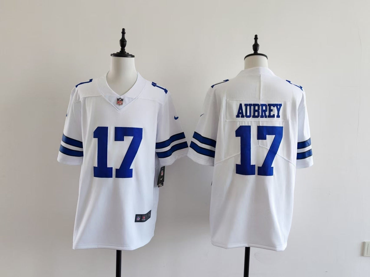 Men's Dallas cowboys Brandon Aubrey Jersey-White