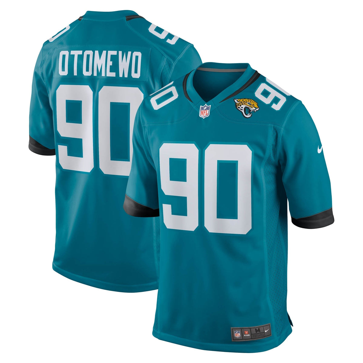 Esezi Otomewo Jacksonville Jaguars Nike Team Game Jersey -  Teal