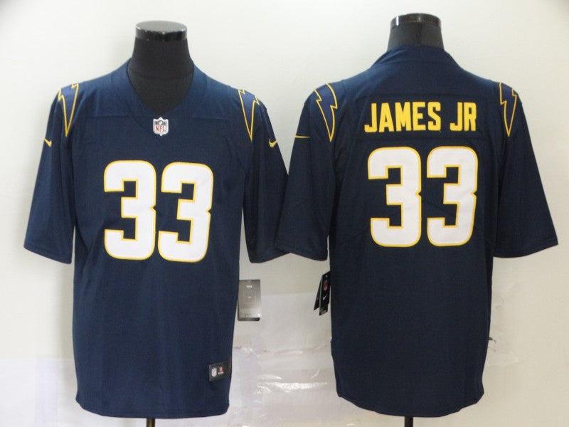 Men's Los Angeles Chargers Derwin James #33 Navy Game Jersey1