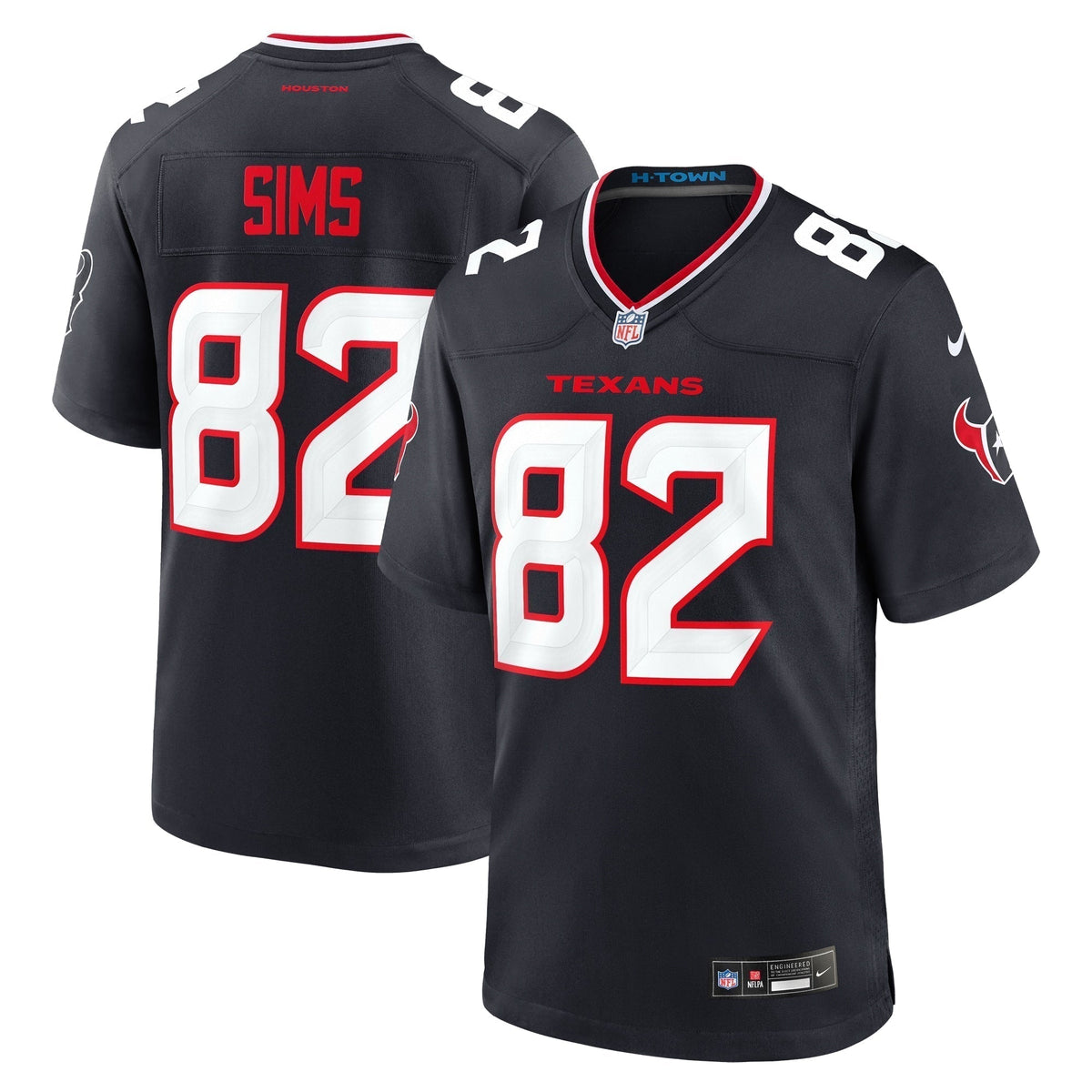 Steven Sims Houston Texans Nike Team Game Jersey -  Navy