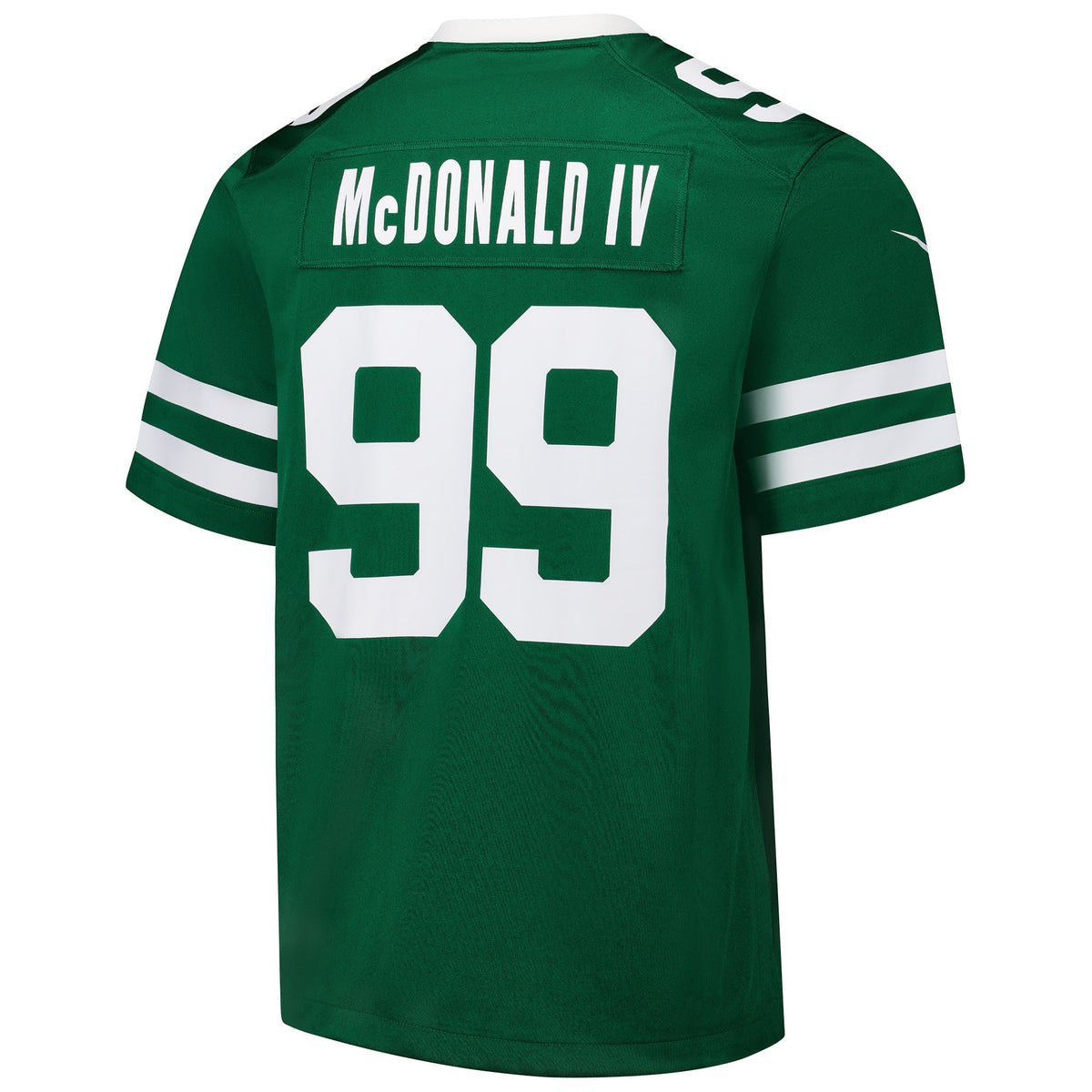 Will McDonald IV New York Jets Nike Team Game Jersey - Legacy Green