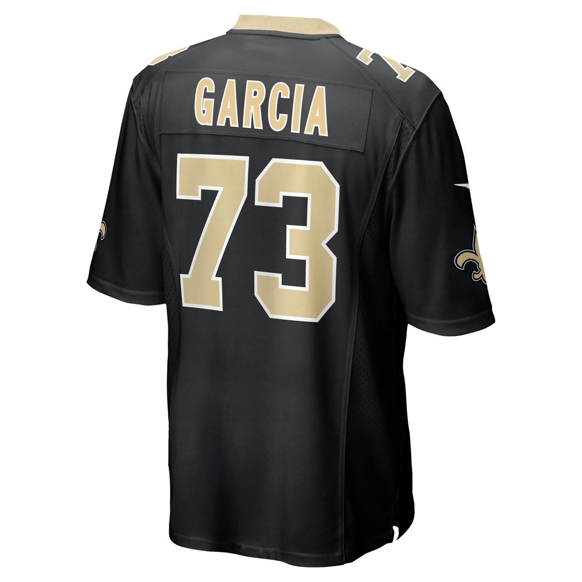 Max Garcia New Orleans Saints Nike Team Game Jersey -  Black