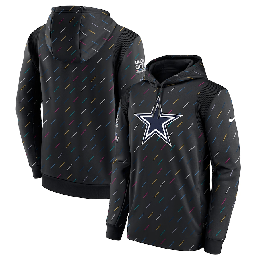 Men's Dallas Cowboys NFL 2021 Salute to Service Hoodie1 Black