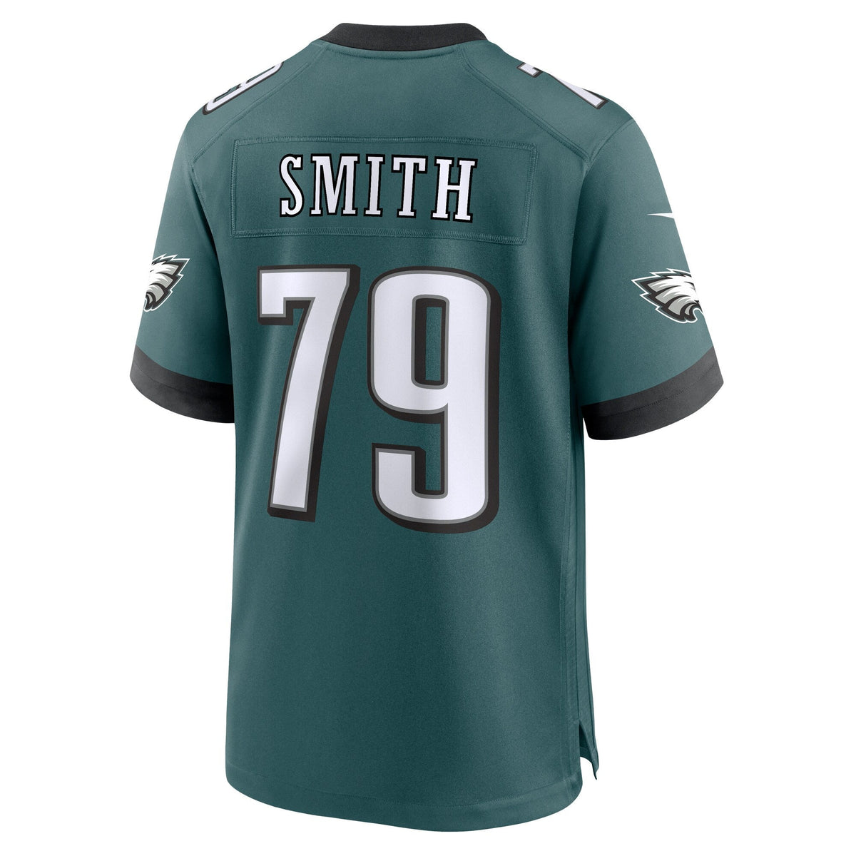 Lecitus Smith Philadelphia Eagles Nike  Game Jersey - Midnight Green