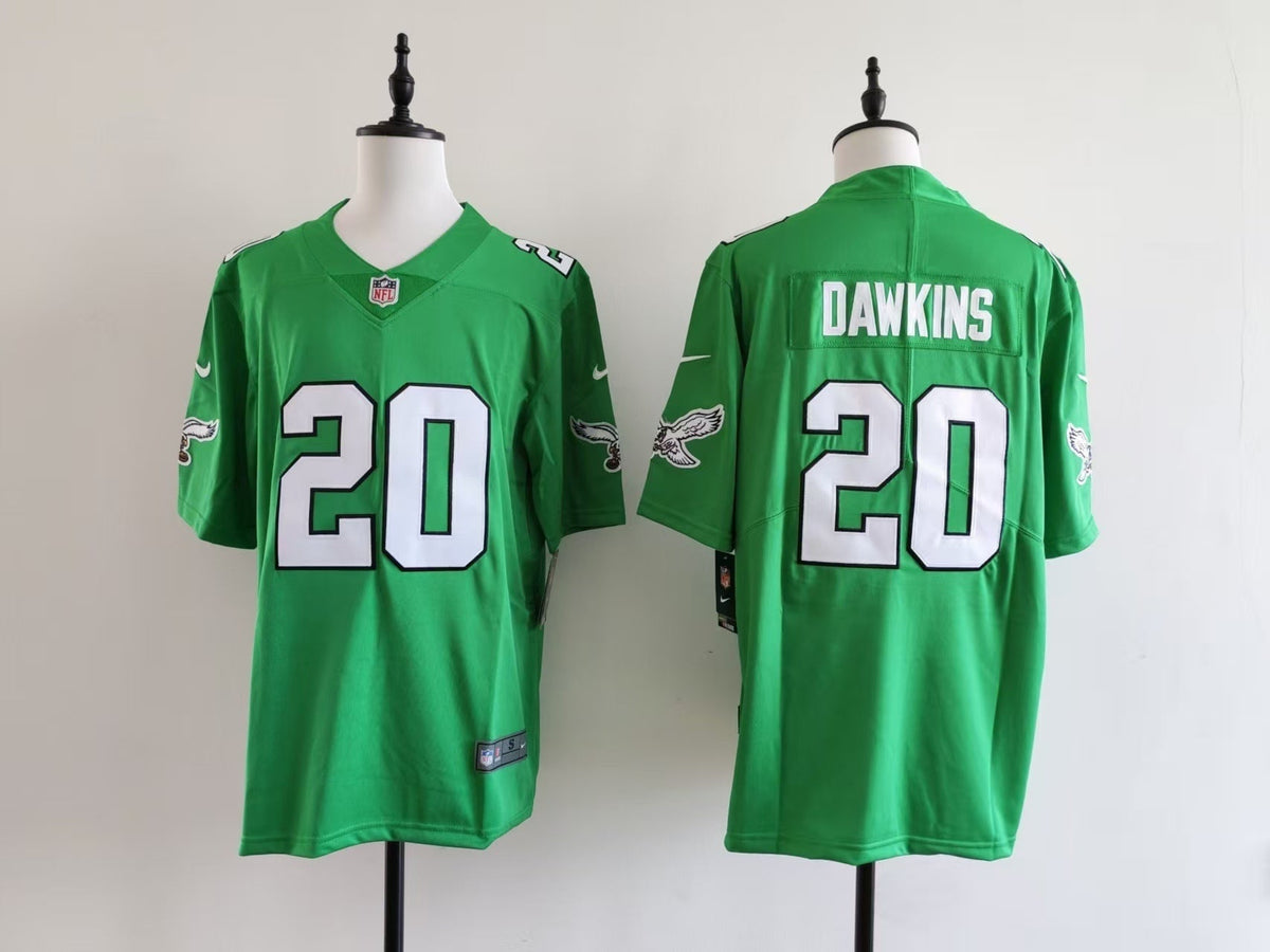 Men's Philadelphia Eagles Brian Dawkins Nike Jersey-green
