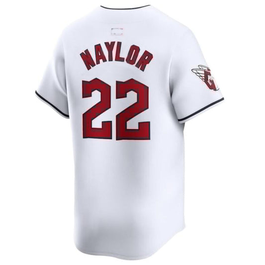 #22 Josh Naylor Player C.Guardians White Home Replica Game Baseball Jerseys