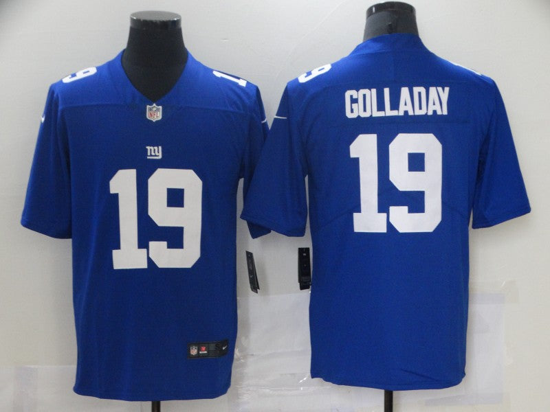 Men's New York Giants Kenny Golladay #19 Blue Game Jersey1