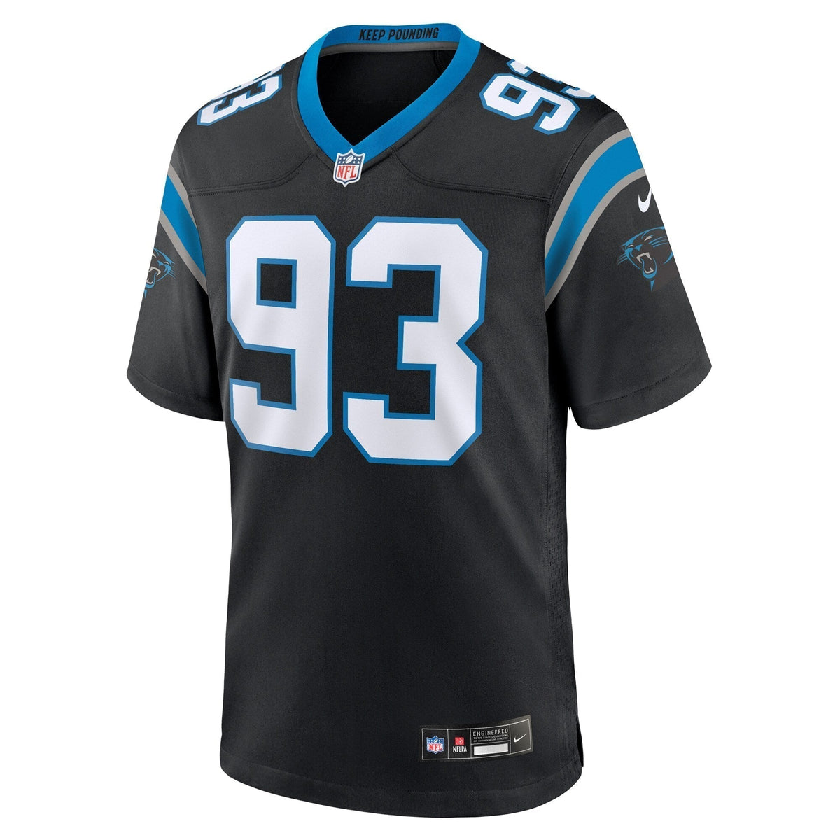 LaBryan Ray Carolina Panthers Nike Team Game Jersey -  Black
