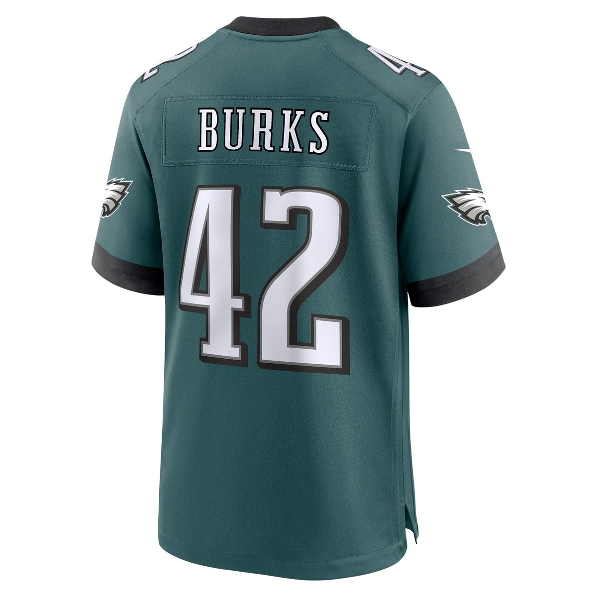 Oren Burks Philadelphia Eagles Nike  Game Jersey - Midnight Green
