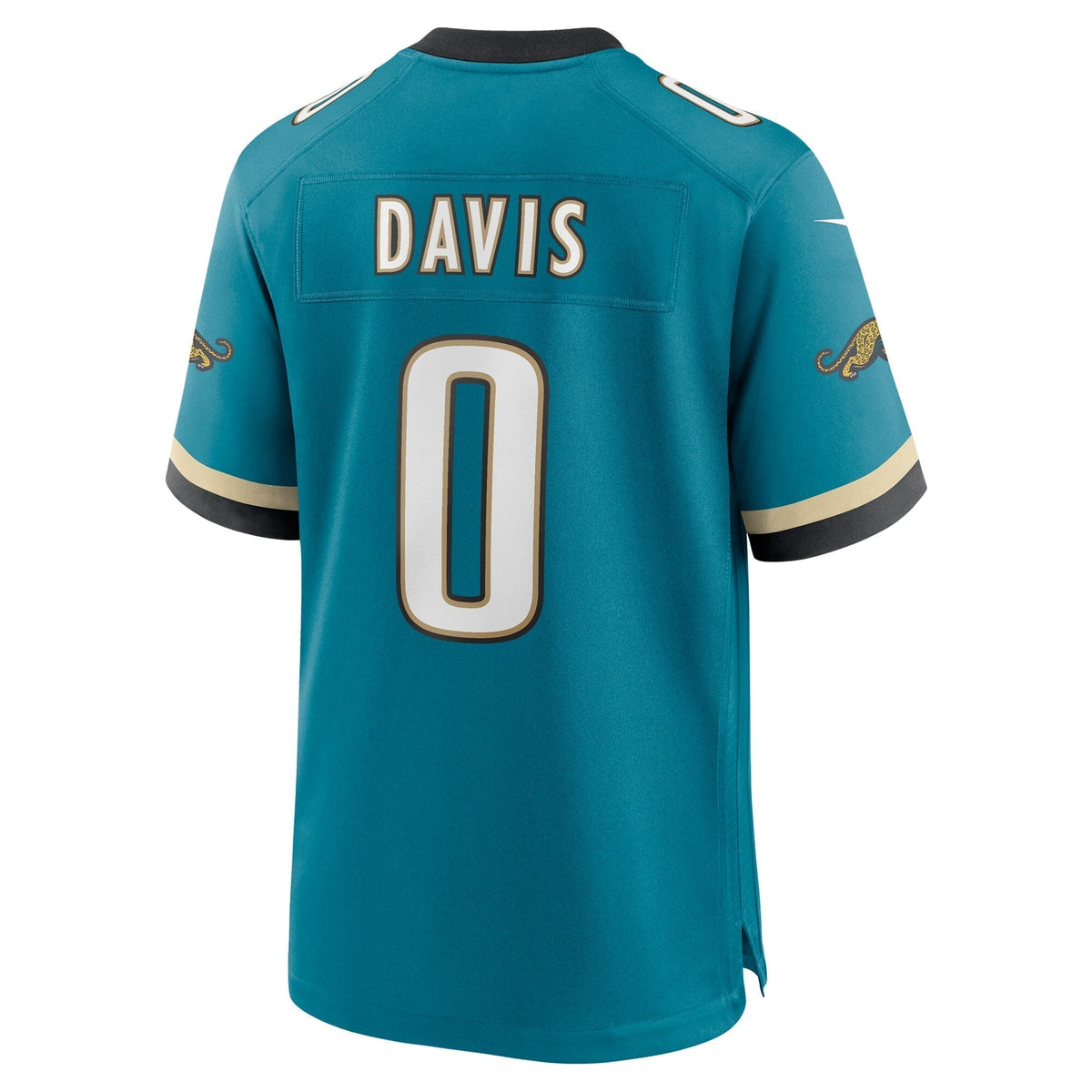 Gabe Davis Jacksonville Jaguars Nike Prowler Throwback   Game Jersey - Teal