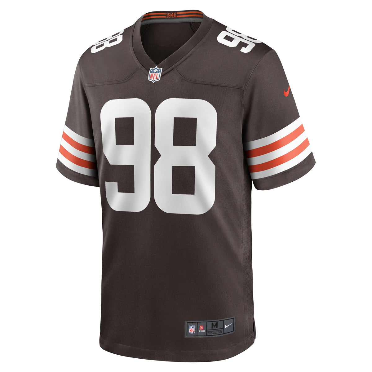 Trysten Hill Cleveland Browns Nike Game Jersey - Brown