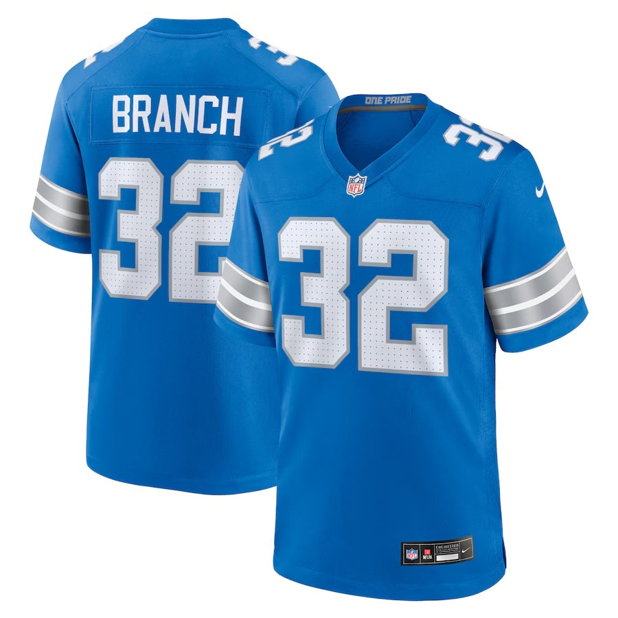 Brian Branch Detroit Lions 2024 Jersey