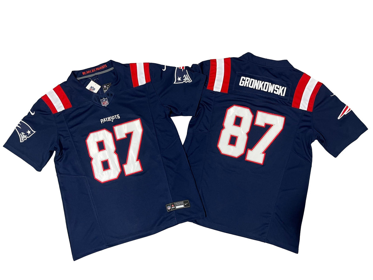 New England Patriots 87# Rob Gronkowski Nike Vapor F.U.S.E. Limited Jersey