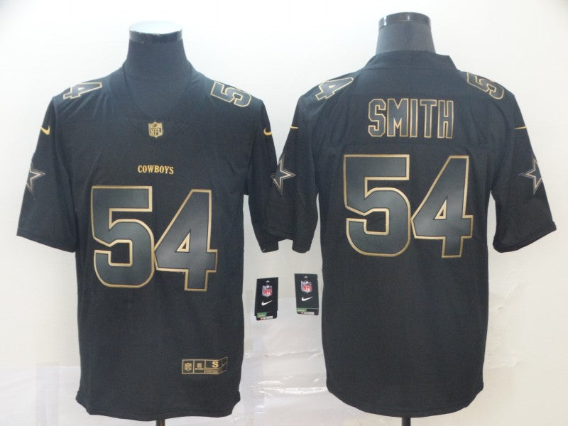 Men's Dallas Cowboys Jaylon Smith #54 Black Game Player Jersey1
